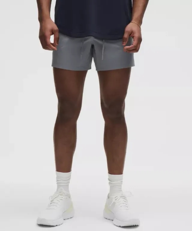 lululemon – Men's License to Train Linerless Shorts – 5" – Color Grey – Size L