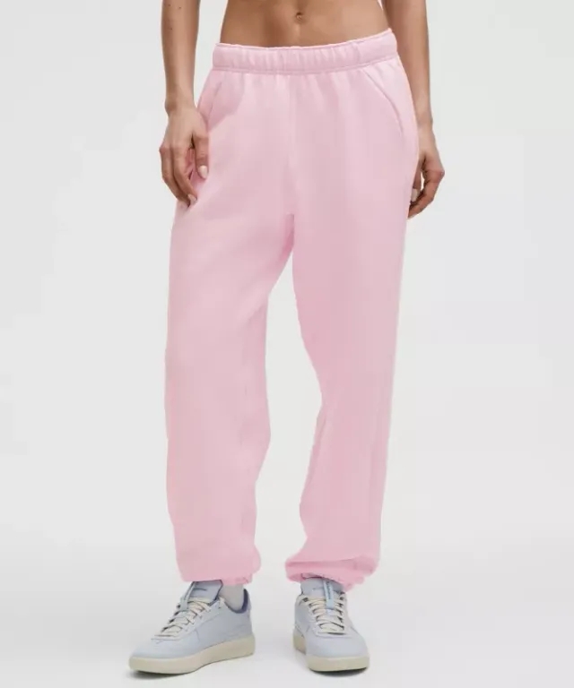 lululemon – Women's Scuba Mid-Rise Oversized Joggers Regular – Color Pink – Size L