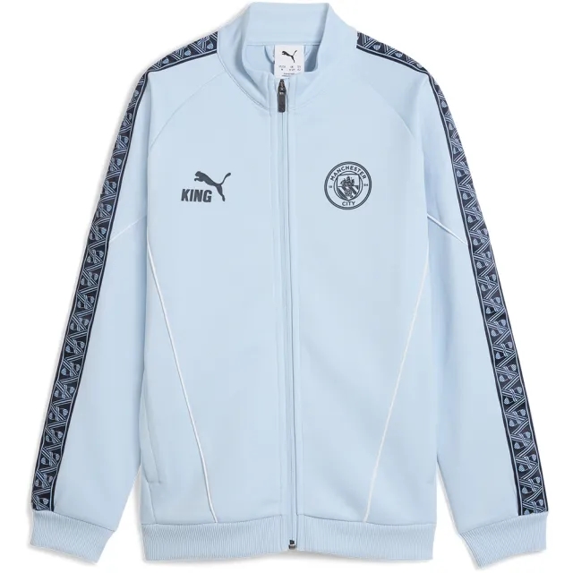 PUMA Manchester City King Anthem Jacket Youth, Dark Blue