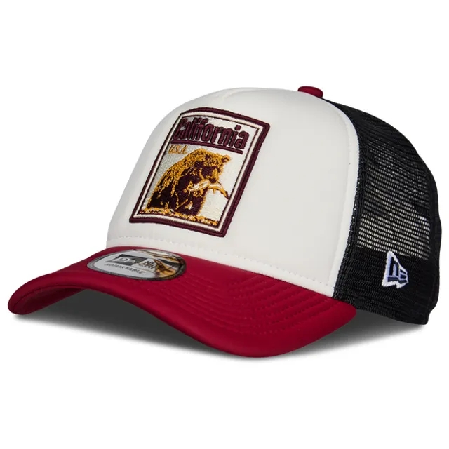 New Era Trucker Unisex Caps - White