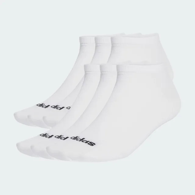 adidas Linear Crew Socks Cushioned Socks 6 Pair Pack