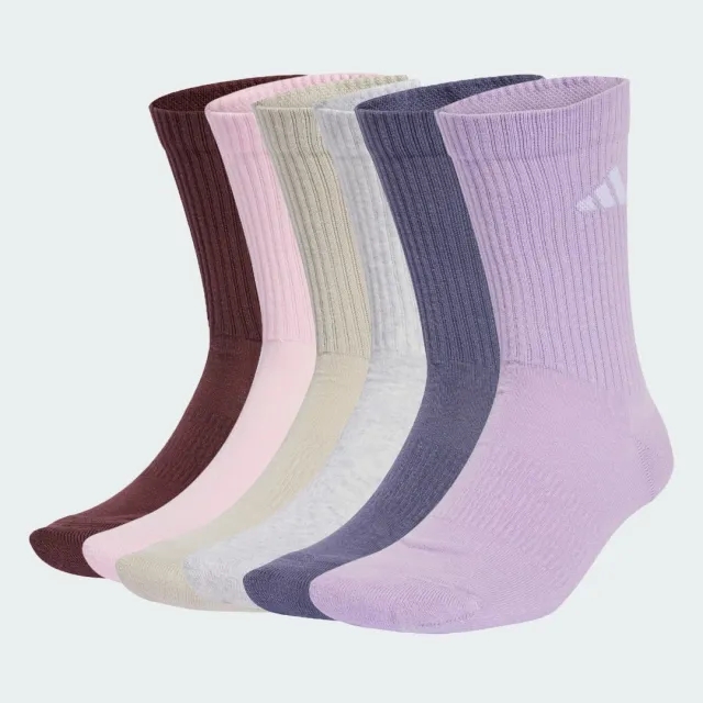 adidas Cushioned Crew Socks 6 Pairs
