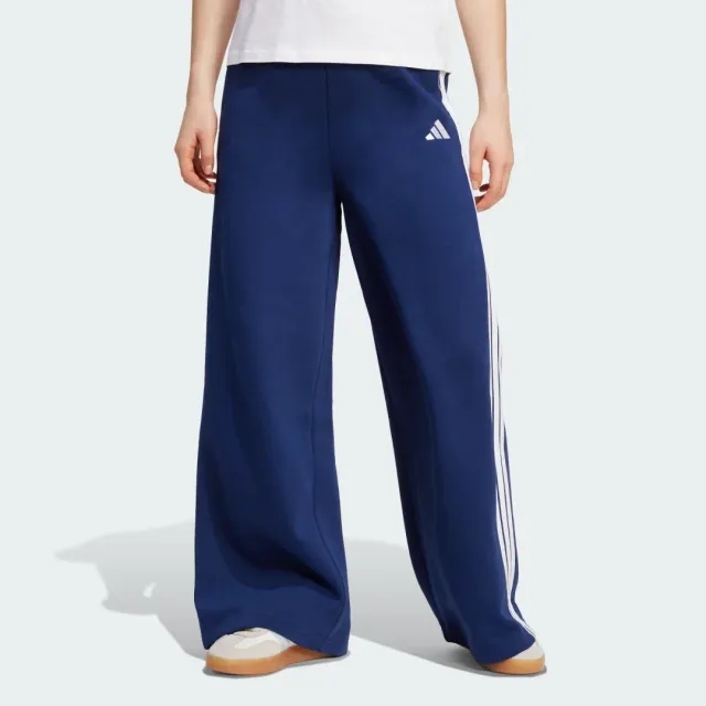 adidas adidas 3-Stripes Fleece Wide Pant
