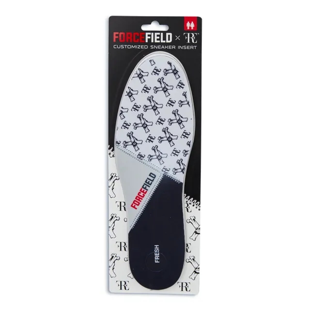 Forcefield X Fre Fot Drop Unisex Insoles - Black