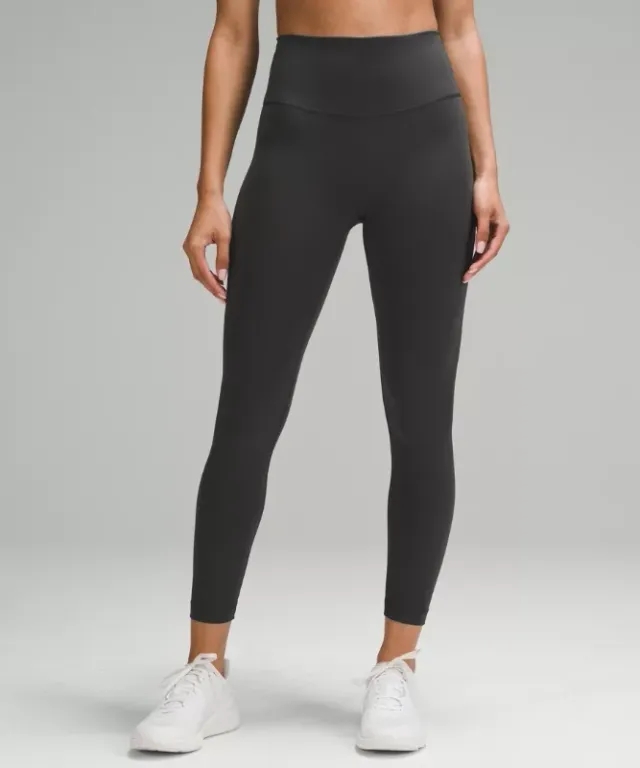 lululemon – Women's Wunder Train High-Rise Tight Leggings – 25" – Color Grey – Size 4