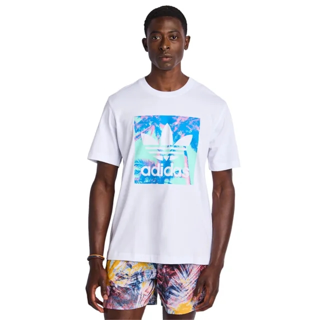 Adidas Graphics Men T-Shirts - White