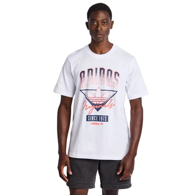 Adidas Graphics Men T-Shirts - White