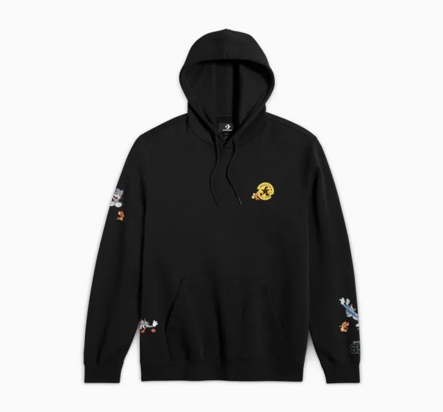 Converse Converse x Tom and Jerry Graphic Hoodie - Black