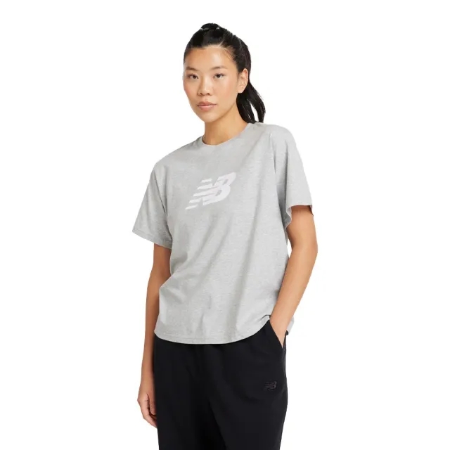 New Balance Sport Jersey Relaxed Logo Women's T-Shirt - SS25