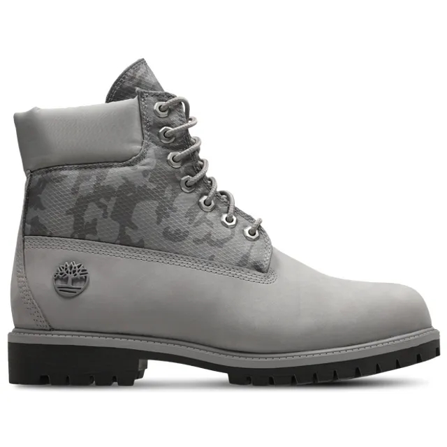 Timberland 6 Inch Men Boots - Silver