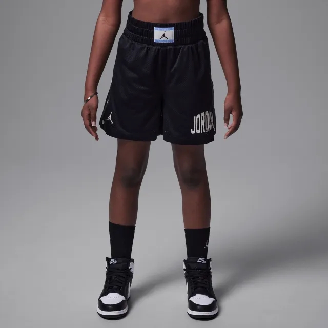 Nike Jordan Dri-FIT Training Camp Older Kids' Jumpman Mesh Shorts - Black