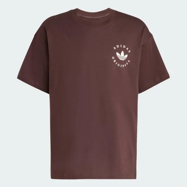 adidas Curved adidas Trefoil Logo GFX T-Shirt