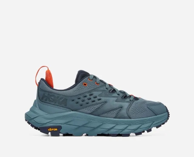 Hoka Men's Anacapa Breeze Low Hiking Shoes In Goblin Blue/Outer Space