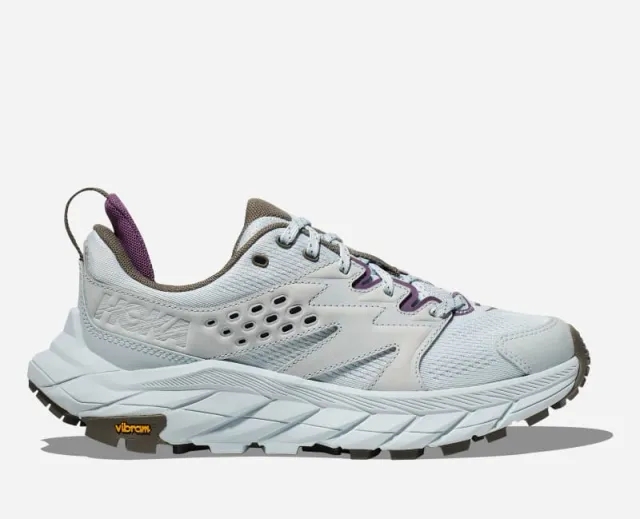 Hoka Women's Anacapa Breeze Low Hiking Shoes In Illusion/Slate