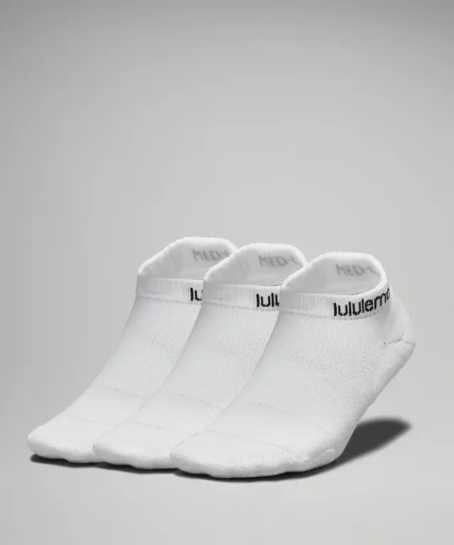 lululemon – Women's Daily Stride Comfort Low-Ankle Socks 3 Pack – Color White – Size L