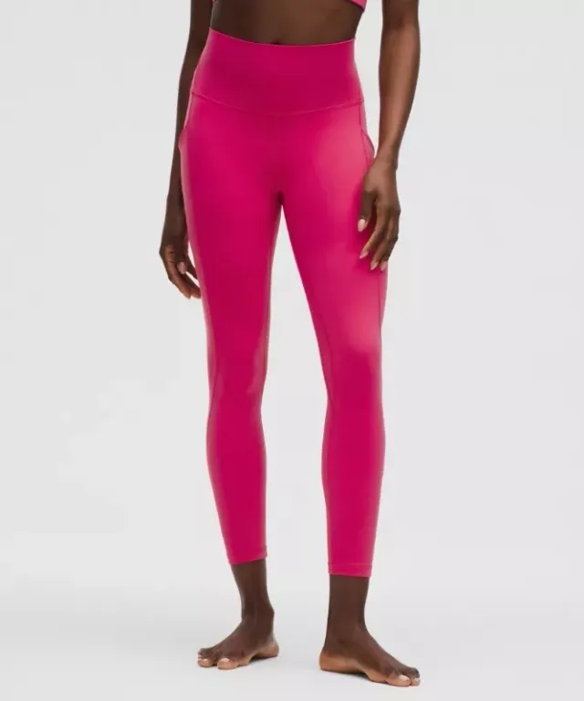 lululemon – Women's Align High-Rise Pants with Pockets – 25" – Color Pink – Size 0