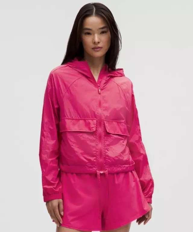 lululemon – Women's Hood Lite Jacket – Color Pink – Size L
