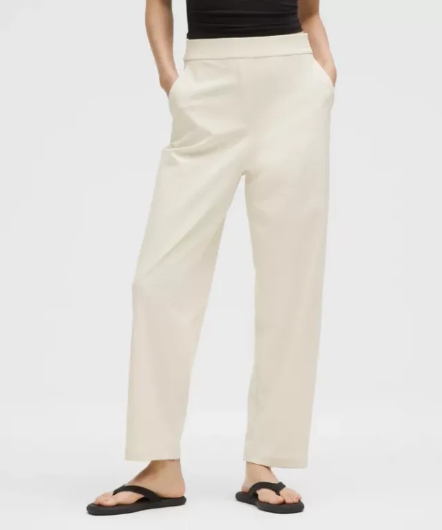 lululemon – Women's Daydrift High-Rise Tapered Pants Regular – Color White – Size L