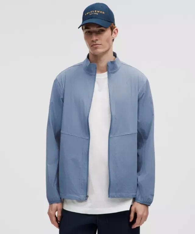 lululemon – Men's Lightweight Stretch Jacket – Color Blue – Size L