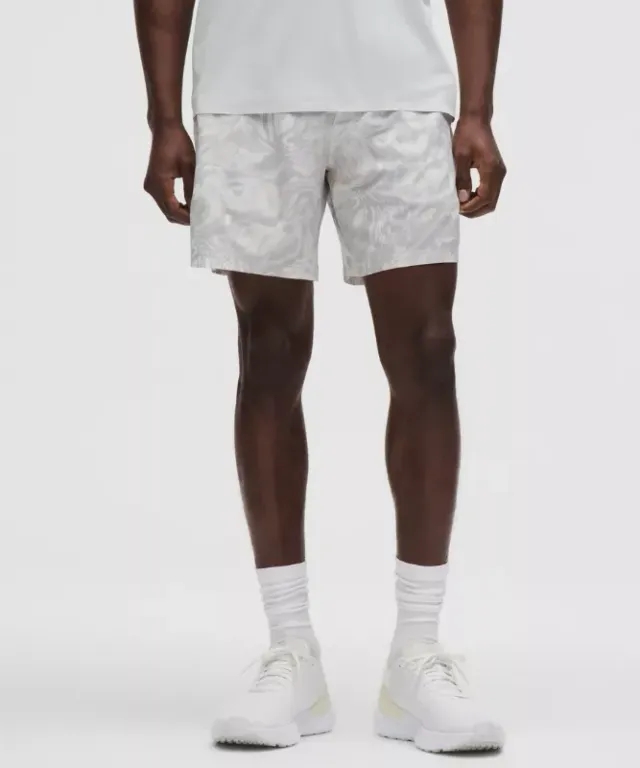 lululemon – Men's Pace Breaker Linerless Shorts – 7" – Color White – Size 3XL