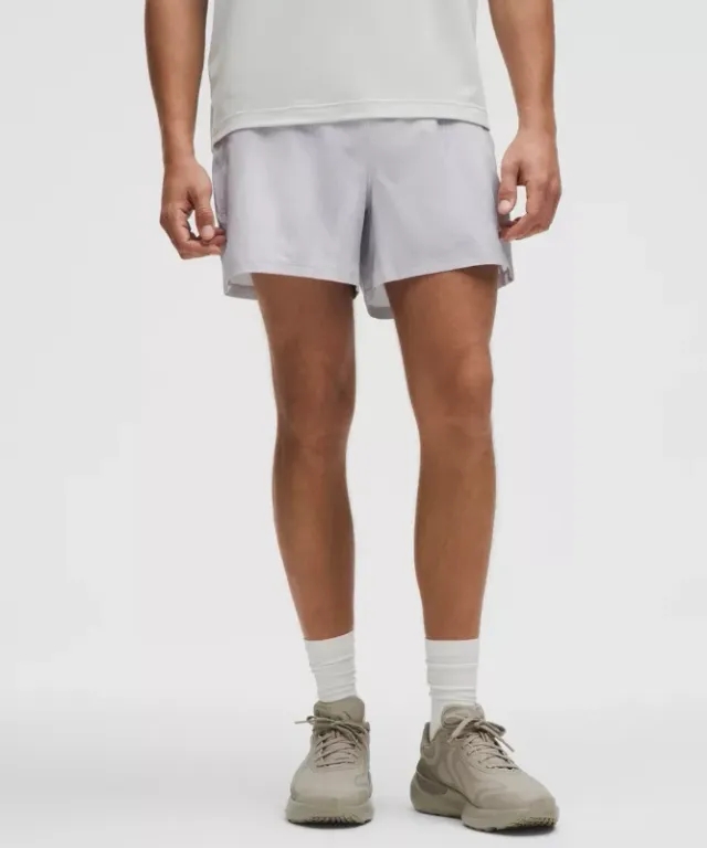 lululemon – Men's Pace Breaker Lined Shorts – 5" – Color White – Size L