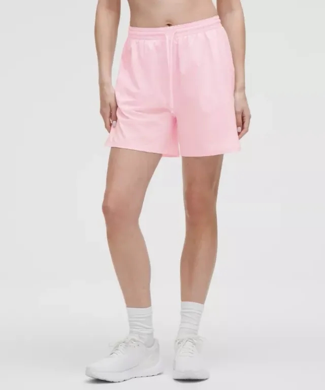 lululemon – Women's Pace Rival High-Rise Shorts – 5" – Color Pink – Size 0