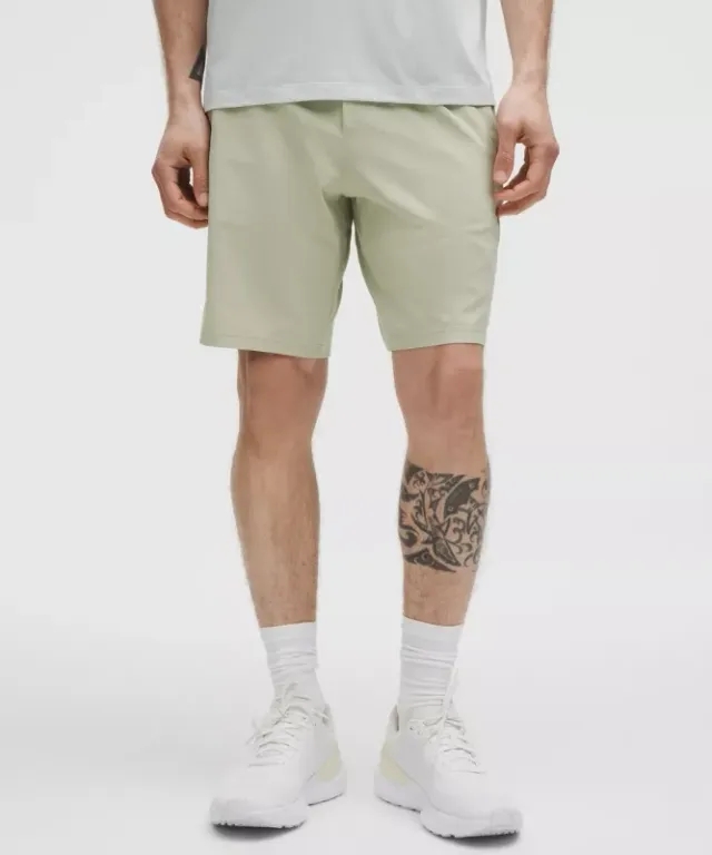 lululemon – Men's Pace Breaker Lined Shorts – 9" – Color Green/Pastel – Size L