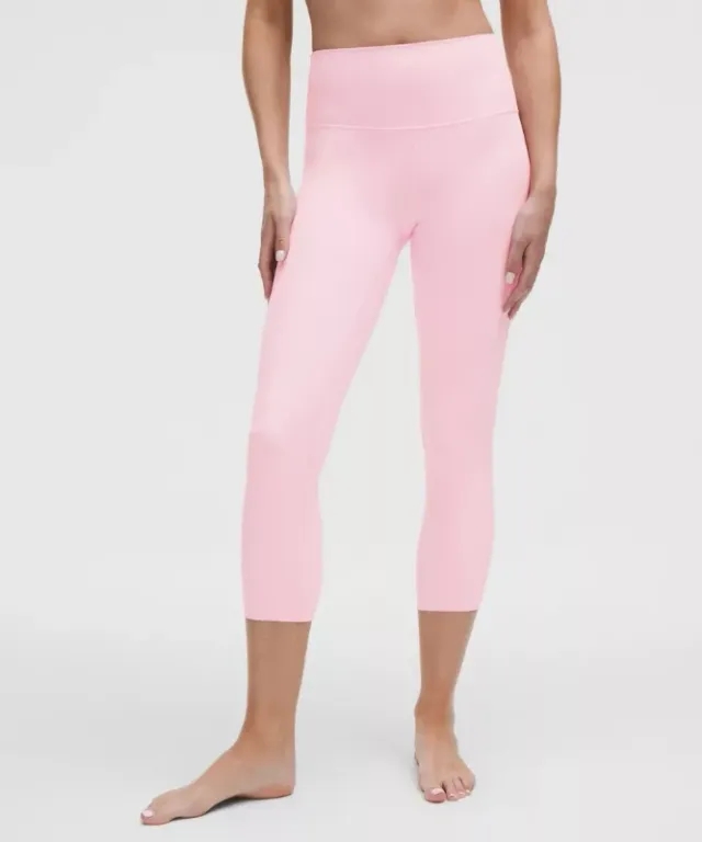 lululemon – Women's Align High-Rise Crop Leggings – 23" – Color Pink – Size 0
