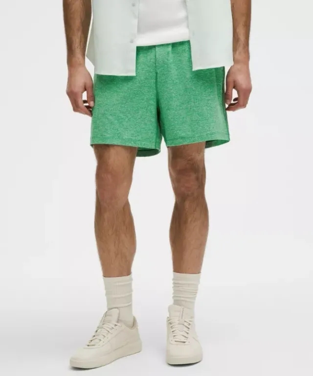 lululemon – Men's Soft Jersey Shorts – 5" – Color Green – Size L