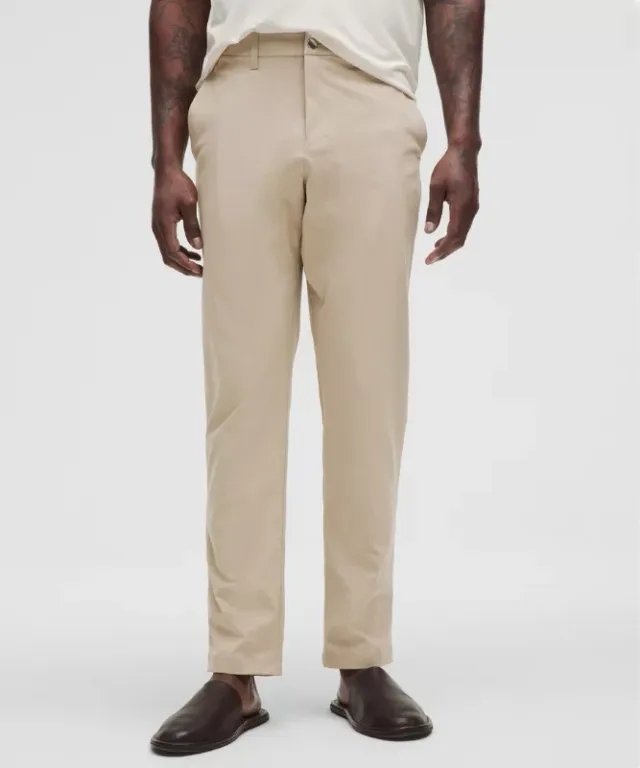 lululemon – Men's ABC Classic-Fit Trousers 32L – Color Brown – Size 28