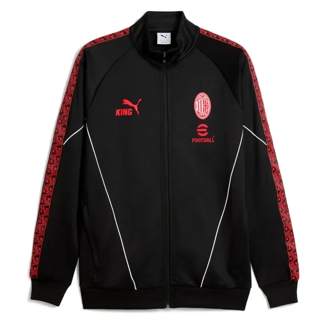 PUMA AC Milan King Anthem Jacket Men, Black/For All Time Red, size 3XL