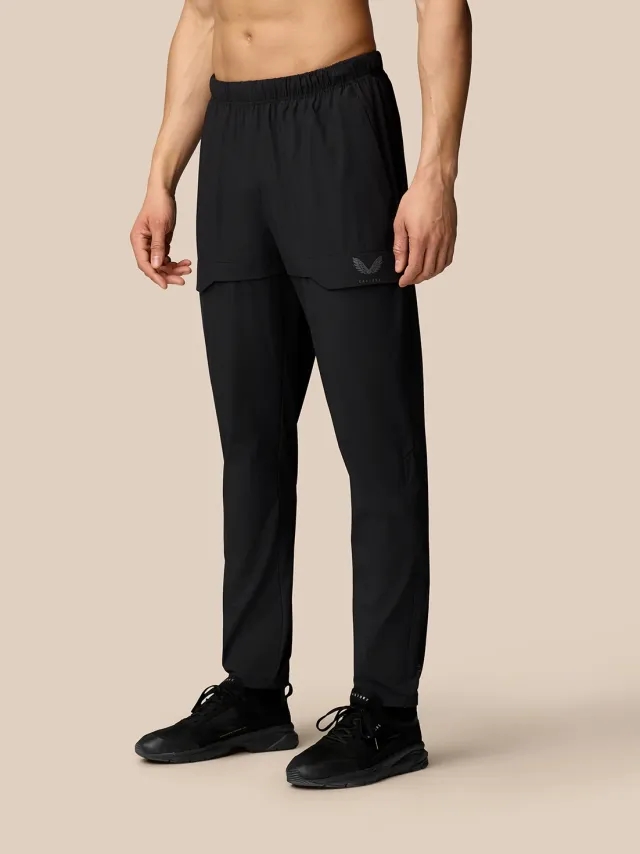 Castore Flex Lifestyle Cargo Pants - Black/gunmetal