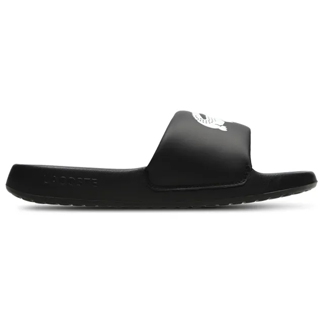 Lacoste Men's Serve Slide 1.0 - Black & White