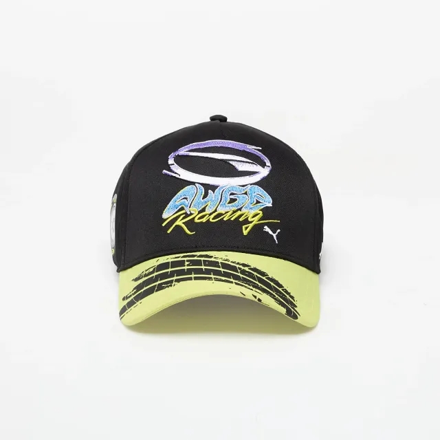 A$Ap Rocky x PUMA Awge Cap, Black/Lime Sheen, size Large