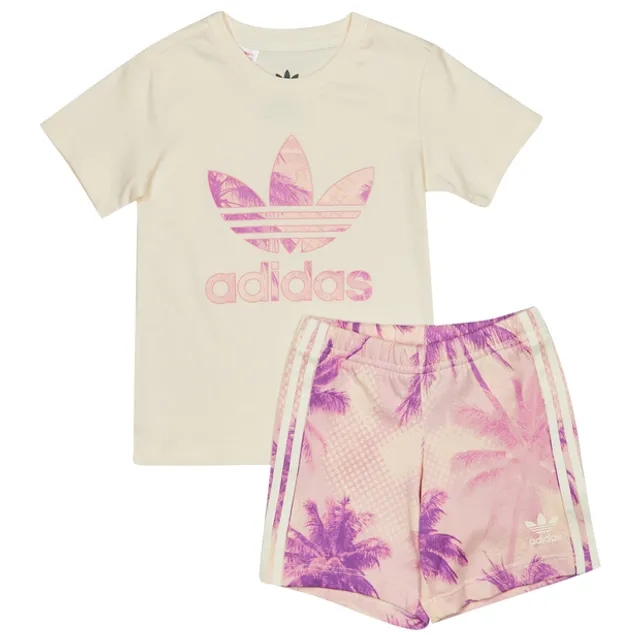 Adidas Aop Palm Unisex Tracksuits - White
