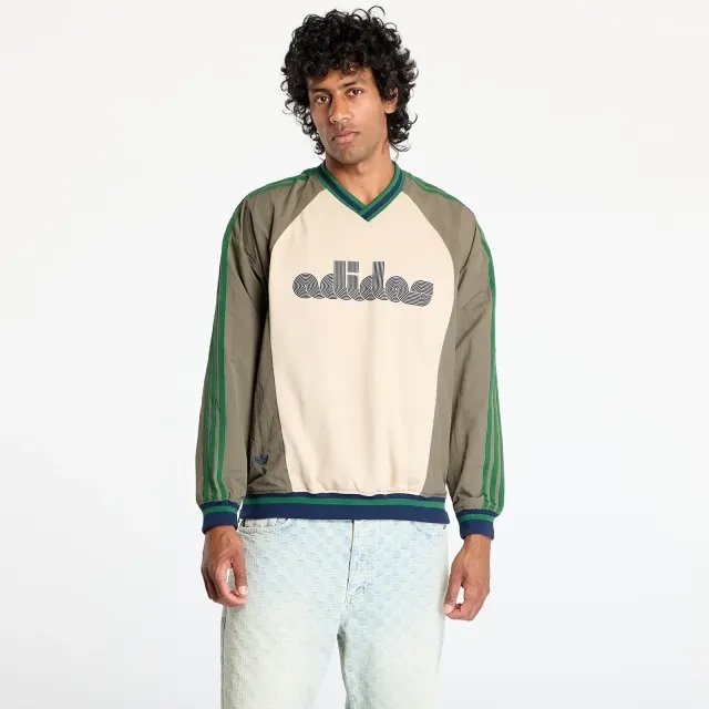 Sweatshirt Adidas X Brain Dead Crewneck Brown/ Branch S