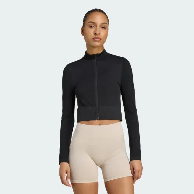 adidas Workout Essentials Full-Zip Knit Jacket