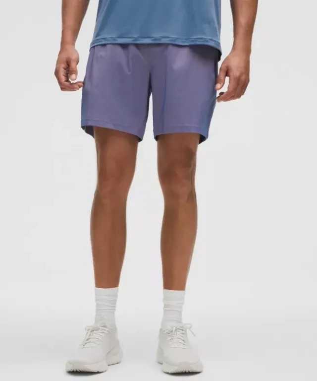 lululemon – Men's Pace Breaker Linerless Shorts Iridescent – 7" – Color Blue – Size L