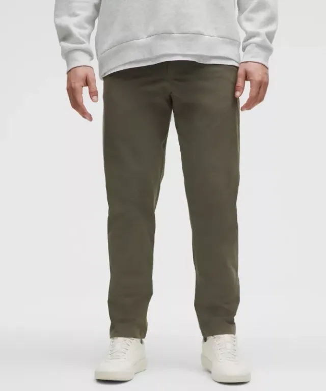 lululemon – Men's ABC Classic-Fit Trousers 34L Stretch Cotton VersaTwill – Color Green – Size 31