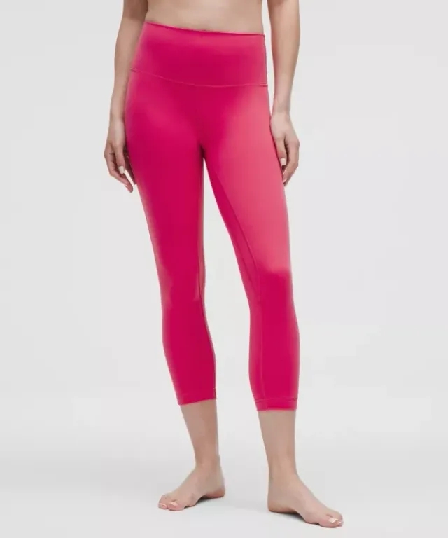 lululemon – Women's Align High-Rise Crop Leggings – 23" – Color Pink – Size 0