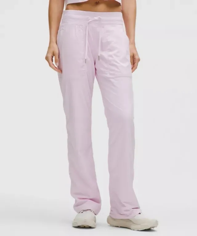 lululemon – Women's Dance Studio Mid-Rise Pants Regular – Color Pink – Size 0