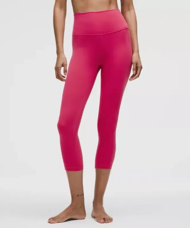 lululemon – Women's Align High-Rise Crop Leggings – 21" – Color Pink – Size 0