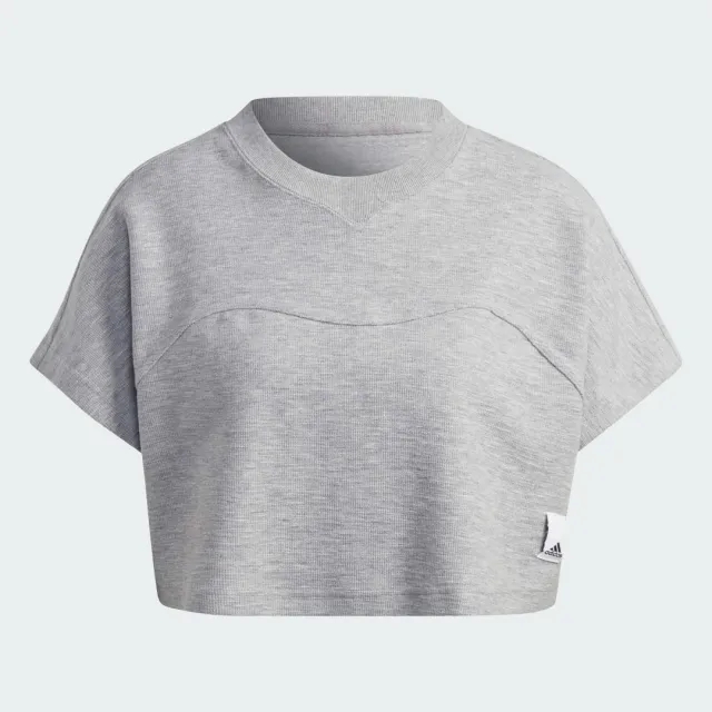 adidas Lounge Terry Loop Crop Top