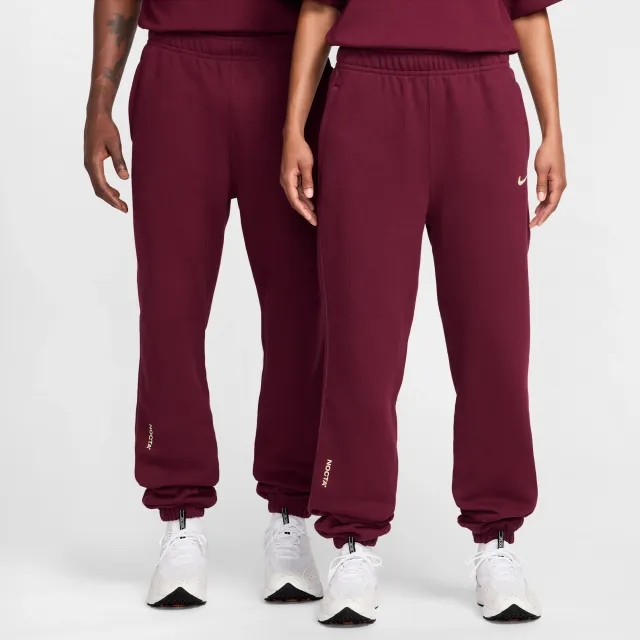 Nike NOCTA NOCTA Fleece Tracksuit Bottoms - Red - Fleece