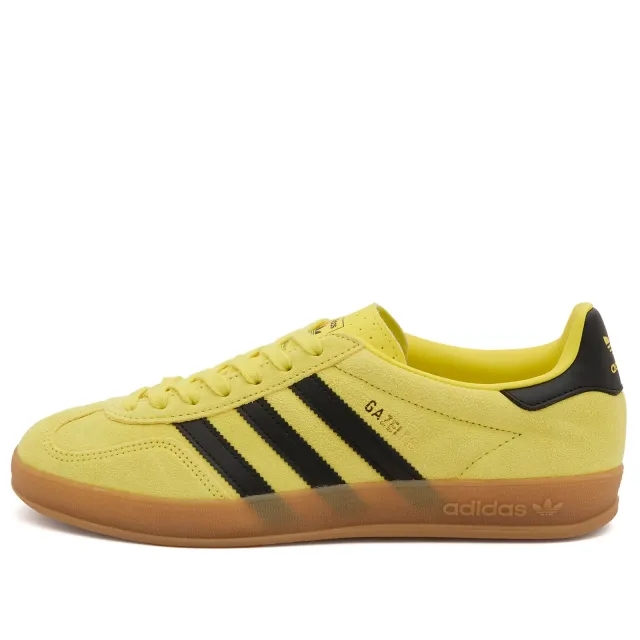 adidas Originals Adidas Men's Gazelle Indoor Shock Yellow/Black/Gold Metallic
