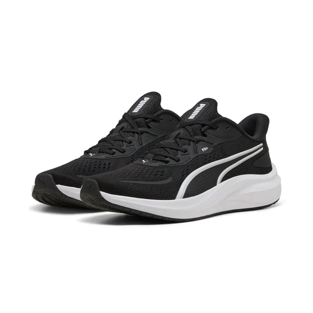 PUMA Skyrocket Lite 2 Running Shoes Unisex, Black/White/Silver, size 10