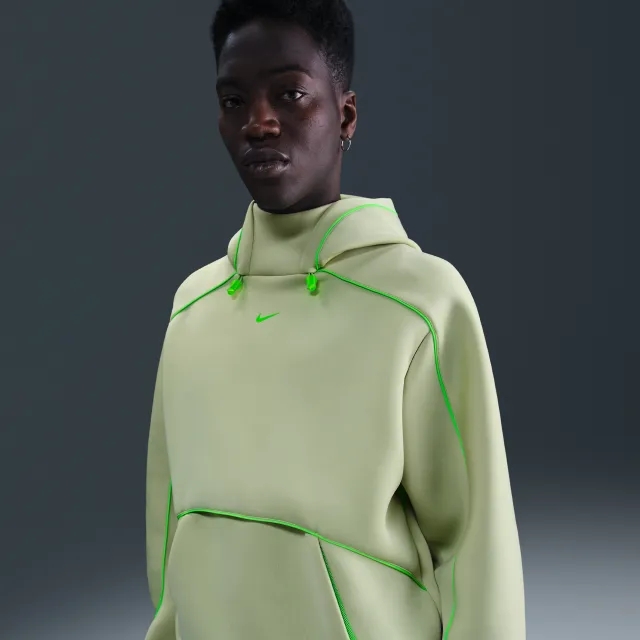 Nike Project F.R.O.G. Men's Pullover Hoodie - Green - Polyester/Elastane