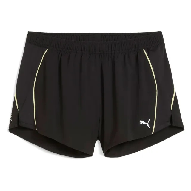 PUMA Velocity 3" Running Shorts Women, Black/Gold Moon, size 3XL