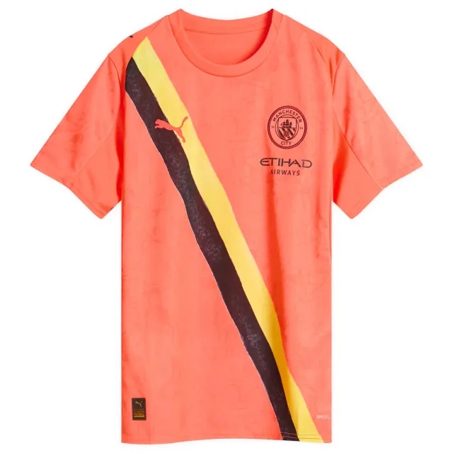 PUMA Kidsuper x Manchester City Jersey Men, Neon Sun/Black