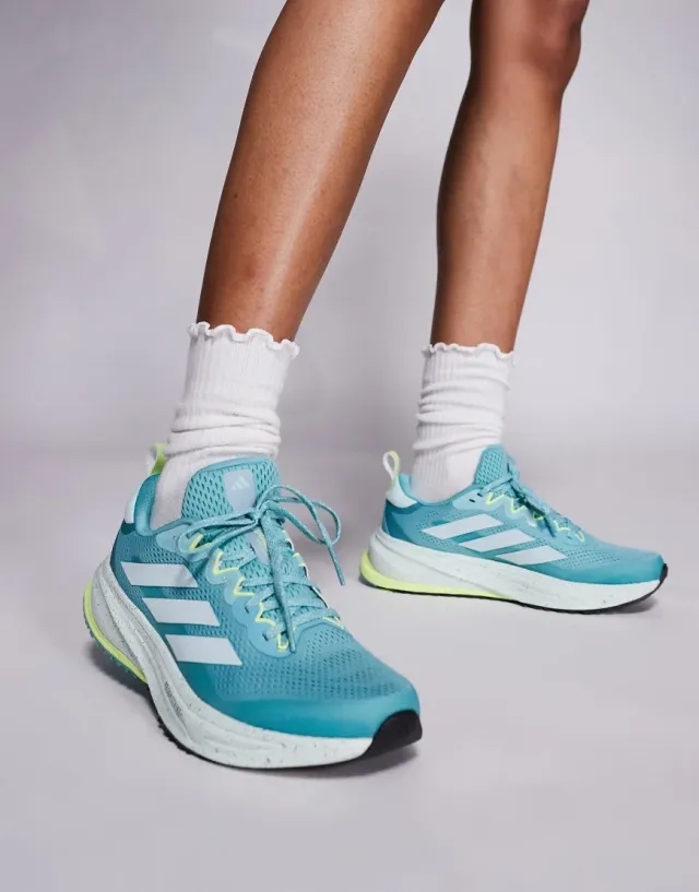 Adidas Running Supernova Rise Atr Trainers In Teal And Yellow-Blue